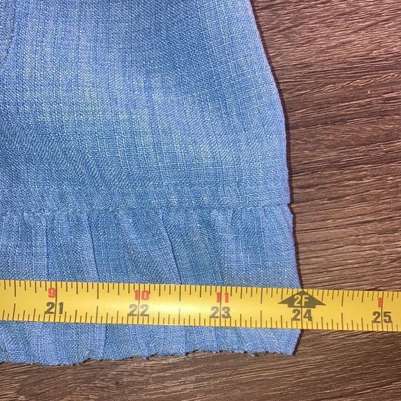 Vintage Womens Bon Worth light Blue Polyester 80’s Large Retro Blazer - Picture 8 of 11